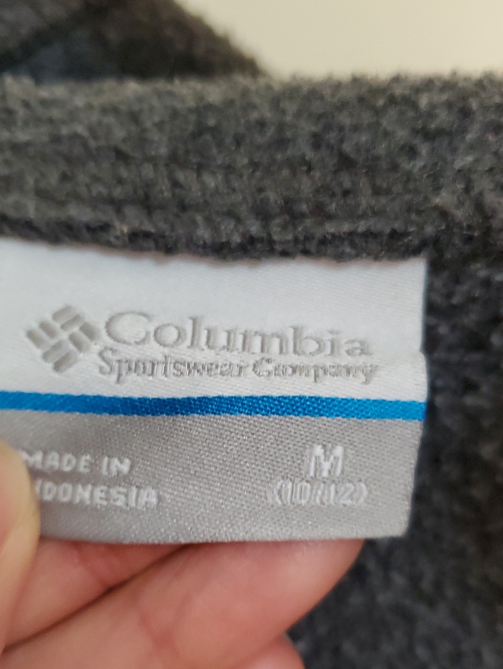 Columbia  Boy's Dark Gray Crewneck Sweater
